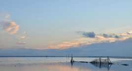 Fin de journée sur le lac