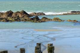 Plage à Saint Malo