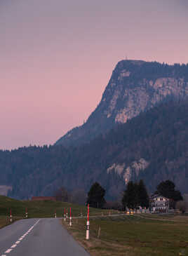 Fin de journée en Suisse