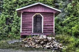 La cabane de bois