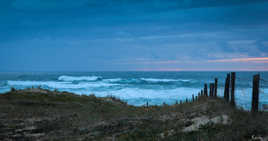 L'Ocean agité à Hossegor