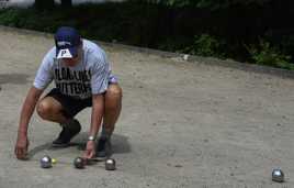 Pétanque.
