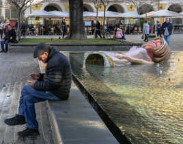 Petit geste de mauvaise humeur...