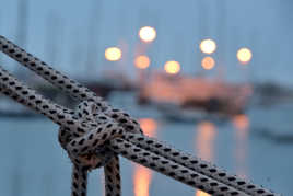 fin de journée sur le ponton