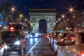 Bouchons parisiens - même la nuit !
