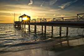 Sunset in Juan-Les-Pins