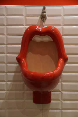 Toilettes originales....
