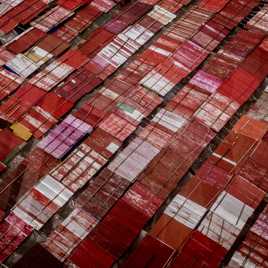 Patchwork de tôles ondulées