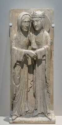 Sainte Élisabeth et la Vierge de la Visitation