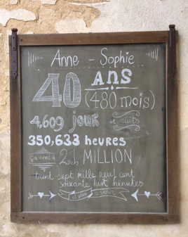 Bon anniversaire Anne-So
