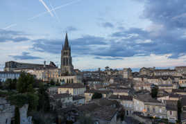 saint-émilion vu du haut