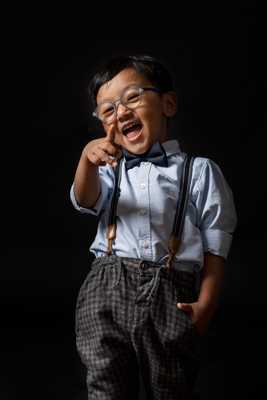 Un garçon népalais