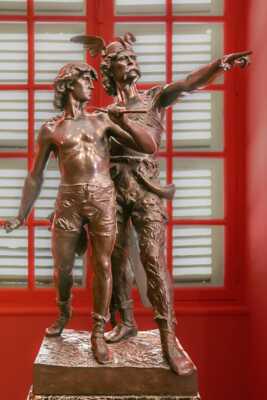 Vercingétorix et son fils