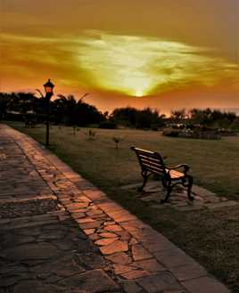 coucher sur Amoudara.