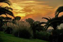 Coucher de soleil en Crète