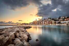 Sunset a Menton