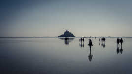 Traversée de la baie du mont saint michel 2