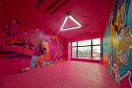 Street art à la Défense.