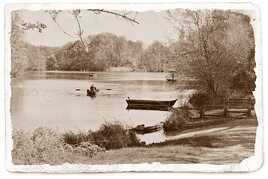 Le Loiret en ramant version 1900