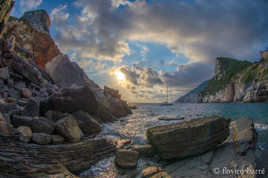 couché de soleil à Portovenere