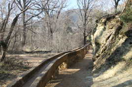 Aqueduc au colorado des ocres