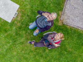 Auto portrait ma fille et moi.