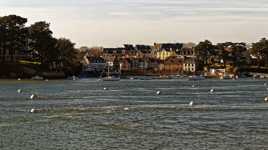 Port de St Marine par marée montante