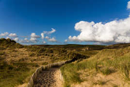 Chemin pour la plage