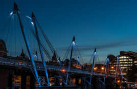 Golden Blue Bridge