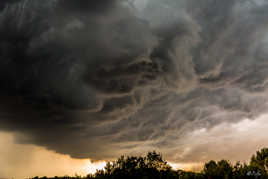 L'orage arrive