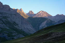 Des moutons à la montagne