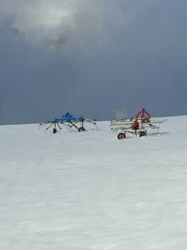 Faneuses en hivernage