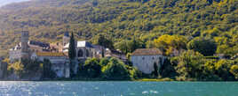 Abbaye de Hautecombe - Vue Lac 1