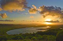 Coucher de soleil à Cooktown