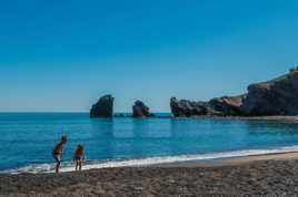 Des enfants au Cap d'Agde