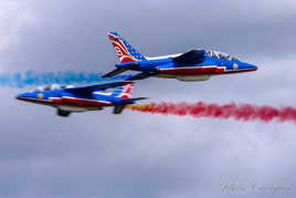 Croisement de la Patrouille de France
