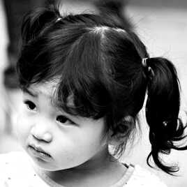 Pitchounette à couettes