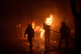 Lueur sur l'avenue Raymond Poincaré