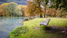 Un banc, des couleurs