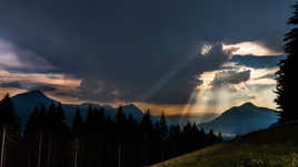 Silhouettes montagnardes !