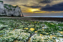 Etretat: golden hour