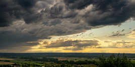 ambiance menaçante sur la plaine