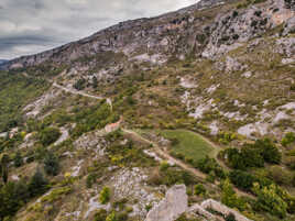 Chapelle Sainte-Pétronille vu du ciel