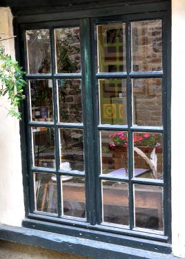 La page blanche en reflet