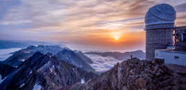 Coucher de Soleil sur le Pic du Midi