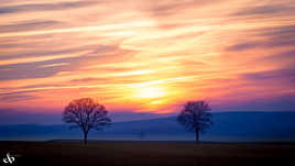 fin d'après midi colorée