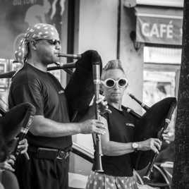 Les joueurs de cornemuse