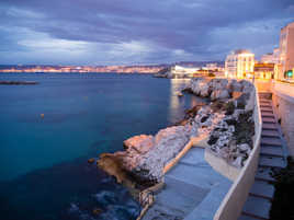 Evening at the seaside