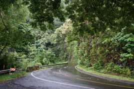 Sur la route pour Hana