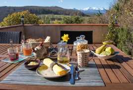 Petit dej en terrasse